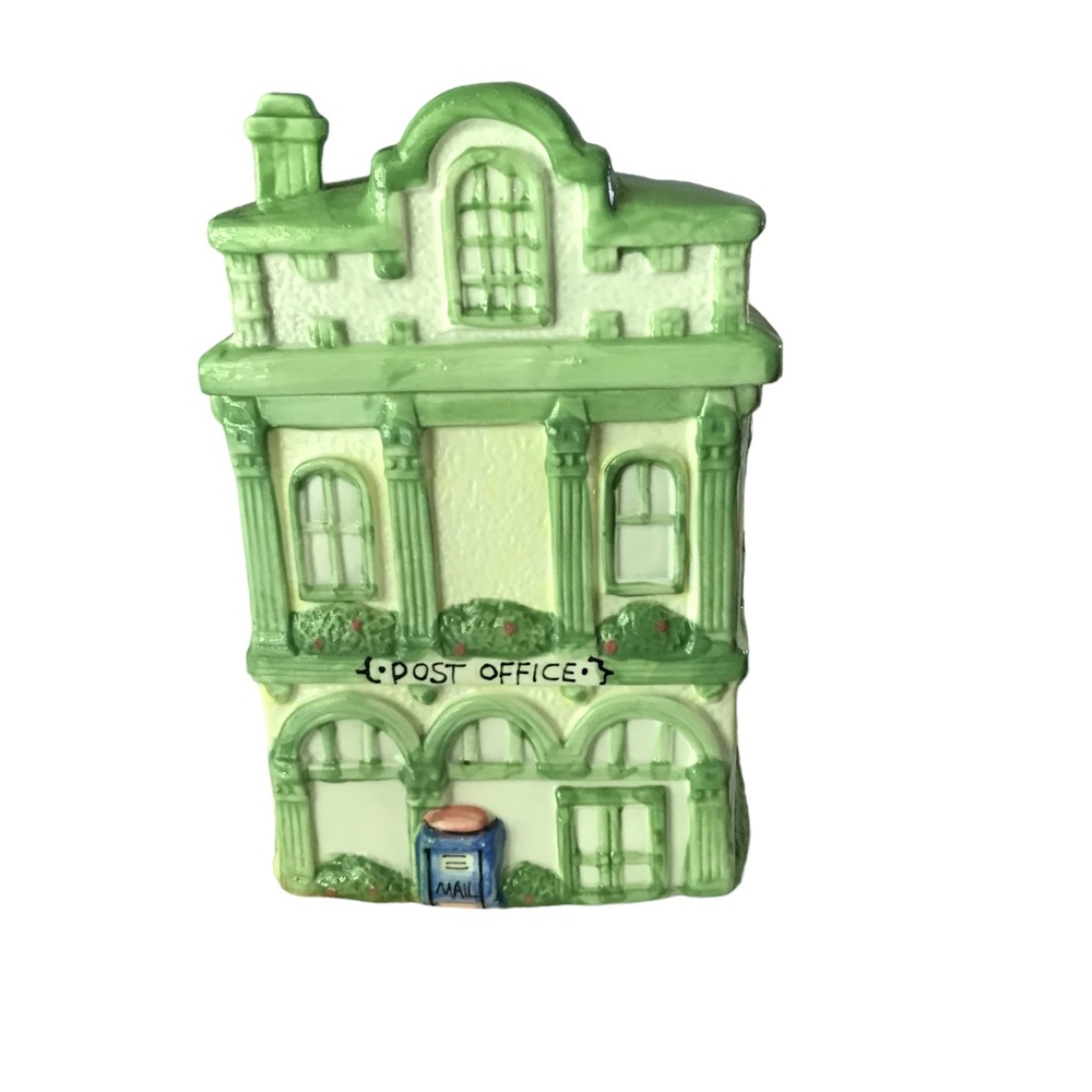 Vintage Victorian Ceramic Collectable Post Office 1995